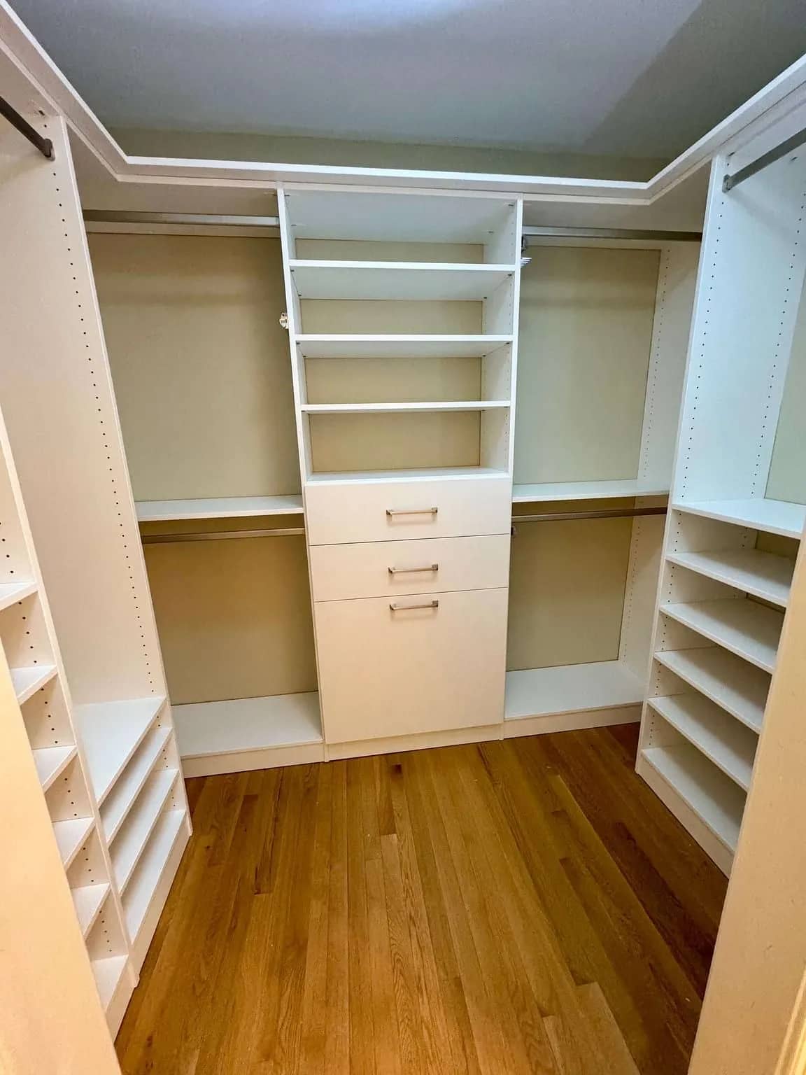 Walk-In with Drawers - Primary Closet project by Emperor Renovations in Philadelphia