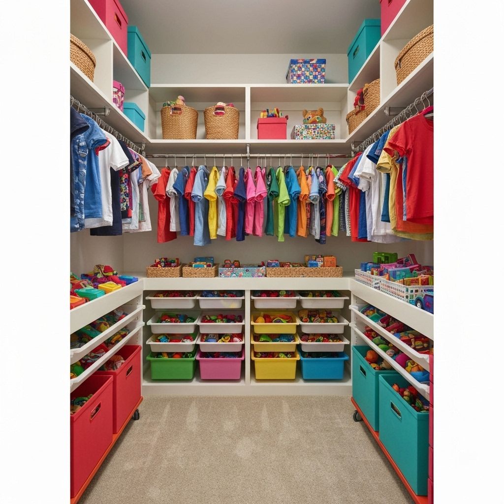 Kids' Room Organization